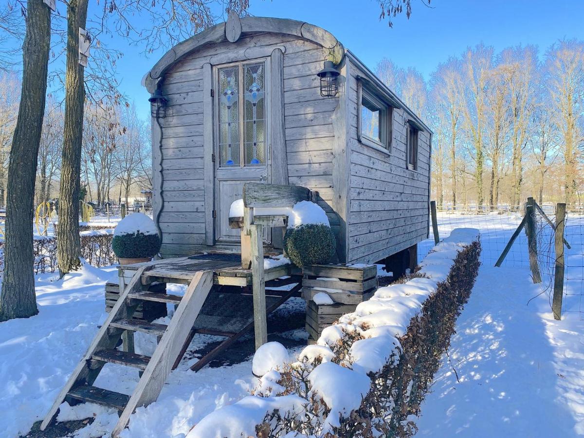 Villa Pipowagen Het Oventje à Zélande Extérieur photo